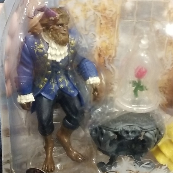 Nwt! Disney beauty & the beast enchanted rose scen - Picture 2 of 4